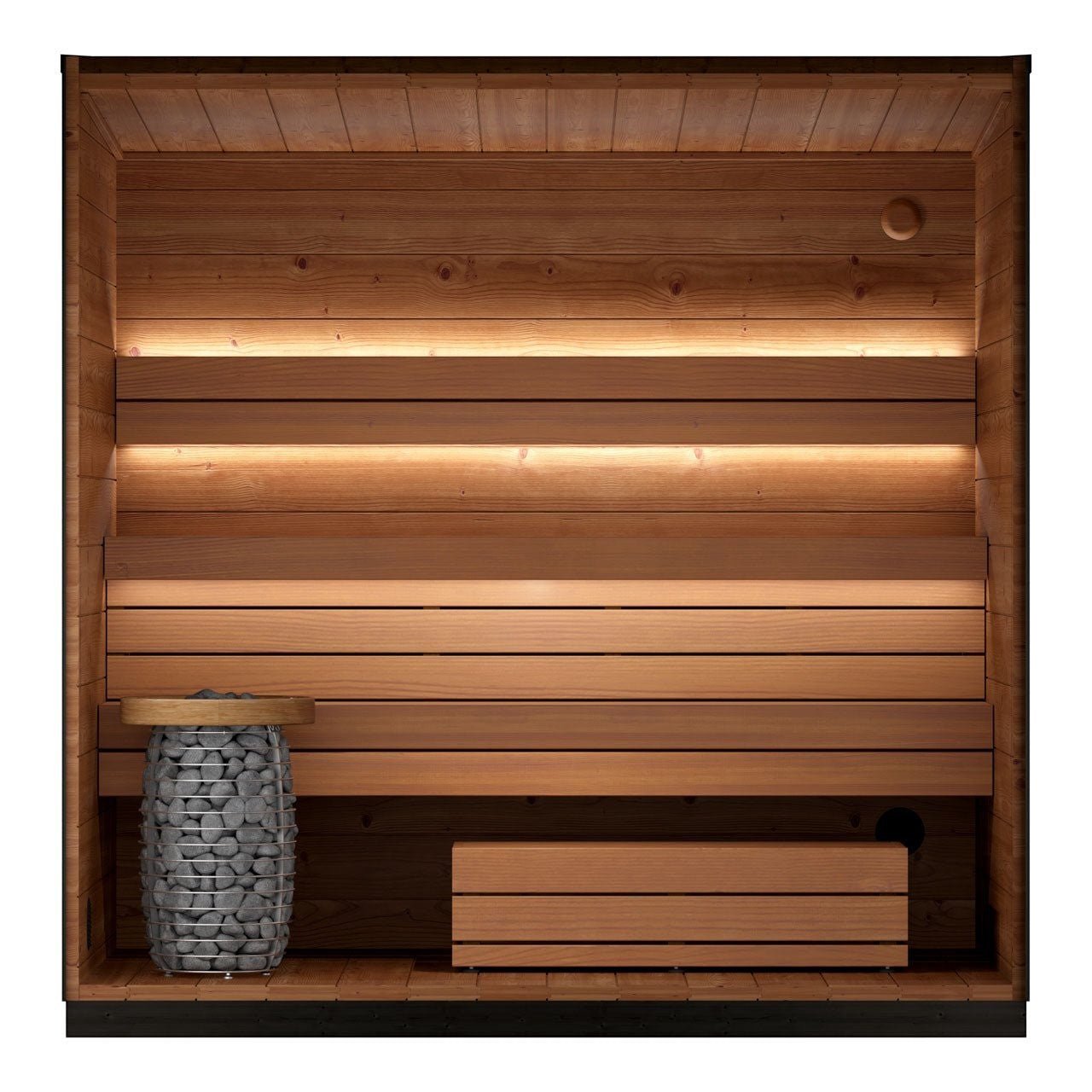 Leil® Viva 250 4 - 5 Person Outdoor Sauna - Heracles Wellness