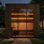 Leil® Viva 250 4 - 5 Person Outdoor Sauna - Heracles Wellness