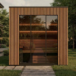 Leil® Viva 250 4 - 5 Person Outdoor Sauna - Heracles Wellness