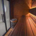 Leil® Viva 250 4-5 Person Outdoor Sauna - Heracles Wellness