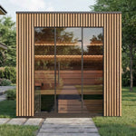 Leil® Viva 250 4 - 5 Person Outdoor Sauna - Heracles Wellness