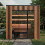 Leil® Viva 250 4-5 Person Outdoor Sauna - Heracles Wellness