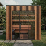 Leil® Viva 250 4-5 Person Outdoor Sauna - Heracles Wellness
