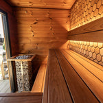 Leil® Viva 250 4-5 Person Outdoor Sauna - Heracles Wellness