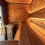 Leil® Viva 250 4-5 Person Outdoor Sauna - Heracles Wellness