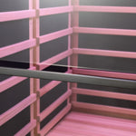 Noir Infrared Sauna with Red Light Therapy 1 - 2 Person - Heracles Wellness