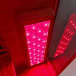 Noir Infrared Sauna with Red Light Therapy 1 - 2 Person - Heracles Wellness