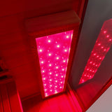 Noir Infrared Sauna with Red Light Therapy 1 - 2 Person - Heracles Wellness