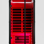 Noir Infrared Sauna with Red Light Therapy 1 - 2 Person - Heracles Wellness