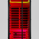 Noir Infrared Sauna with Red Light Therapy 1 - 2 Person - Heracles Wellness