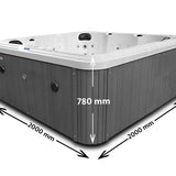 Orca Leisure Heartboro 6 Person Hot Tub - Heracles Wellness