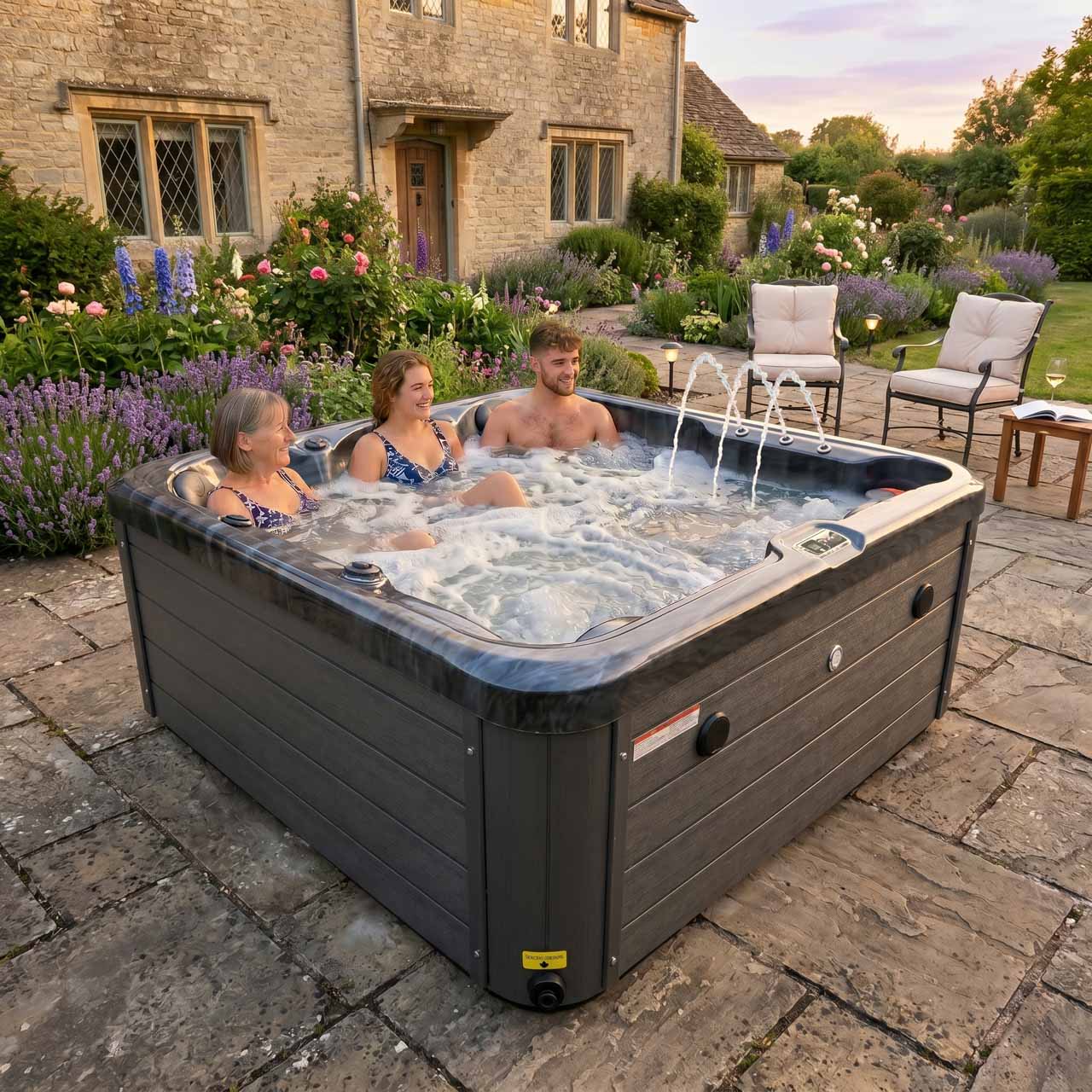 Orca Leisure Sweetboro 5 Person Hot Tub - Heracles Wellness