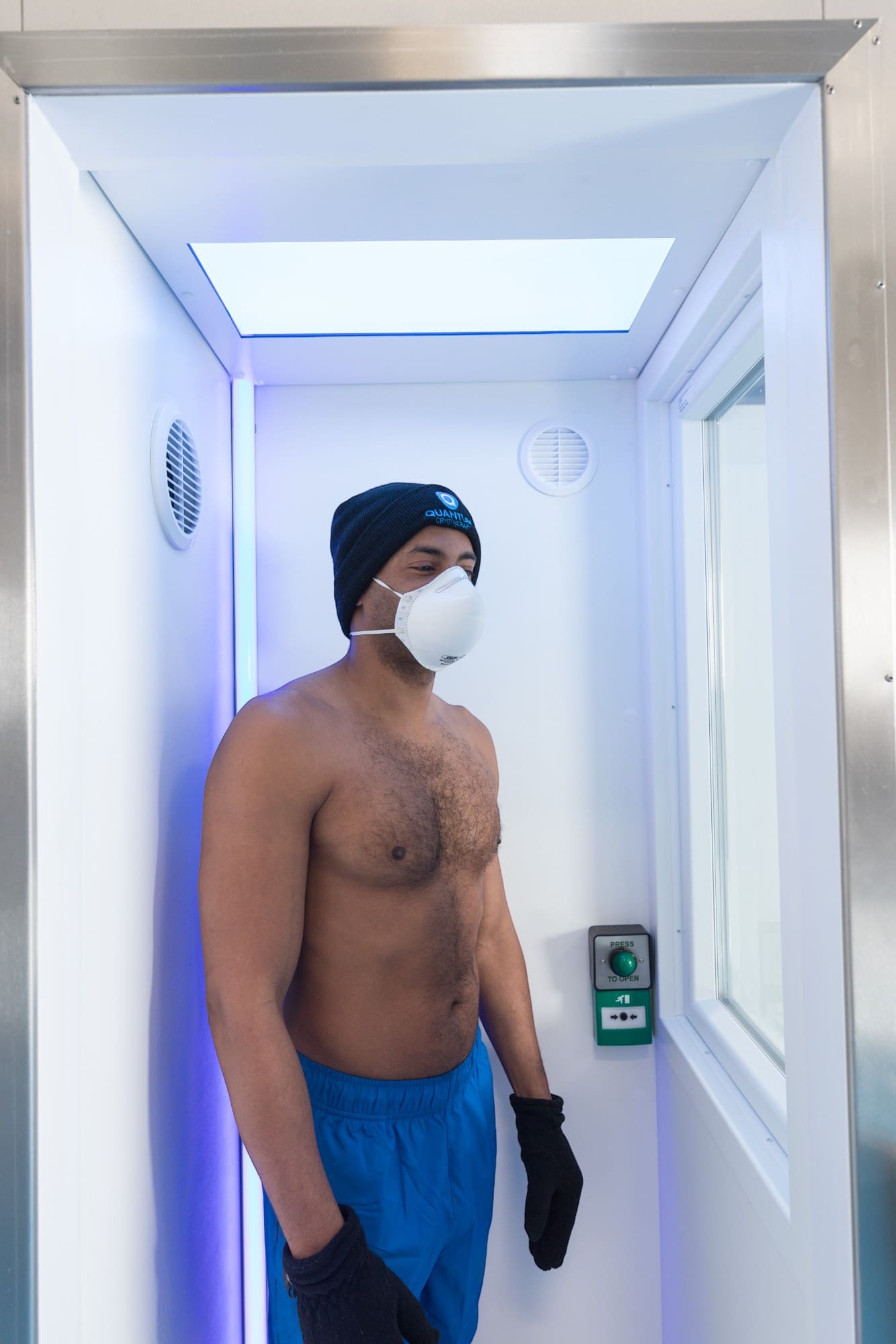 Quantum CryoQube Liquid Nitrogen Whole Body Cryotherapy Chamber - Heracles Wellness