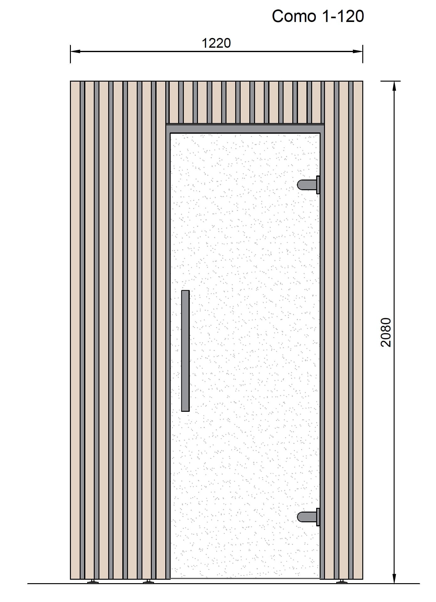 Saunasell Como 1 Person Indoor Sauna - Heracles Wellness