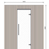 Saunasell Como 4 Person Indoor Sauna - Heracles Wellness