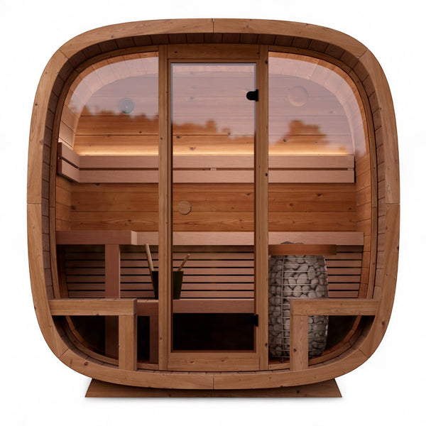 Leil® Dice Comfy 4 to 5 Person Outdoor Sauna