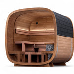 Saunasell Dice Comfy 4 to 5 Person Outdoor Sauna - Heracles Wellness