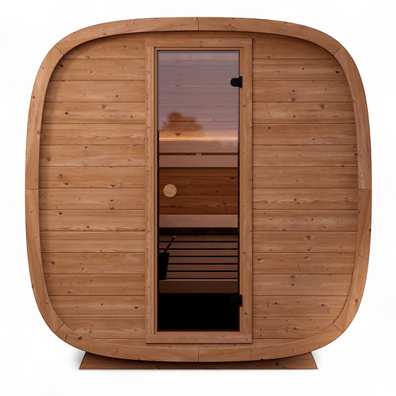 Saunasell Dice Pocket 4 Person Outdoor Sauna - Heracles Wellness