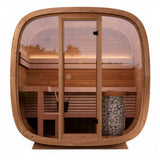 Saunasell Dice Solo 5 Person Outdoor Sauna - Heracles Wellness