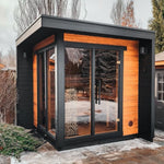 Saunasell Patio S 4 Person Outdoor Sauna - Heracles Wellness