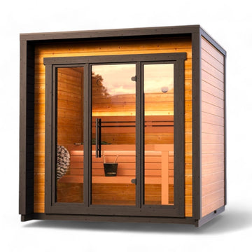 Leil® Patio XS 4 Person Outdoor Sauna