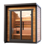 Saunasell Patio XXS 3 Person Outdoor Sauna - Heracles Wellness