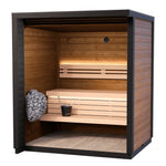 Saunasell Patio XXS 3 Person Outdoor Sauna - Heracles Wellness