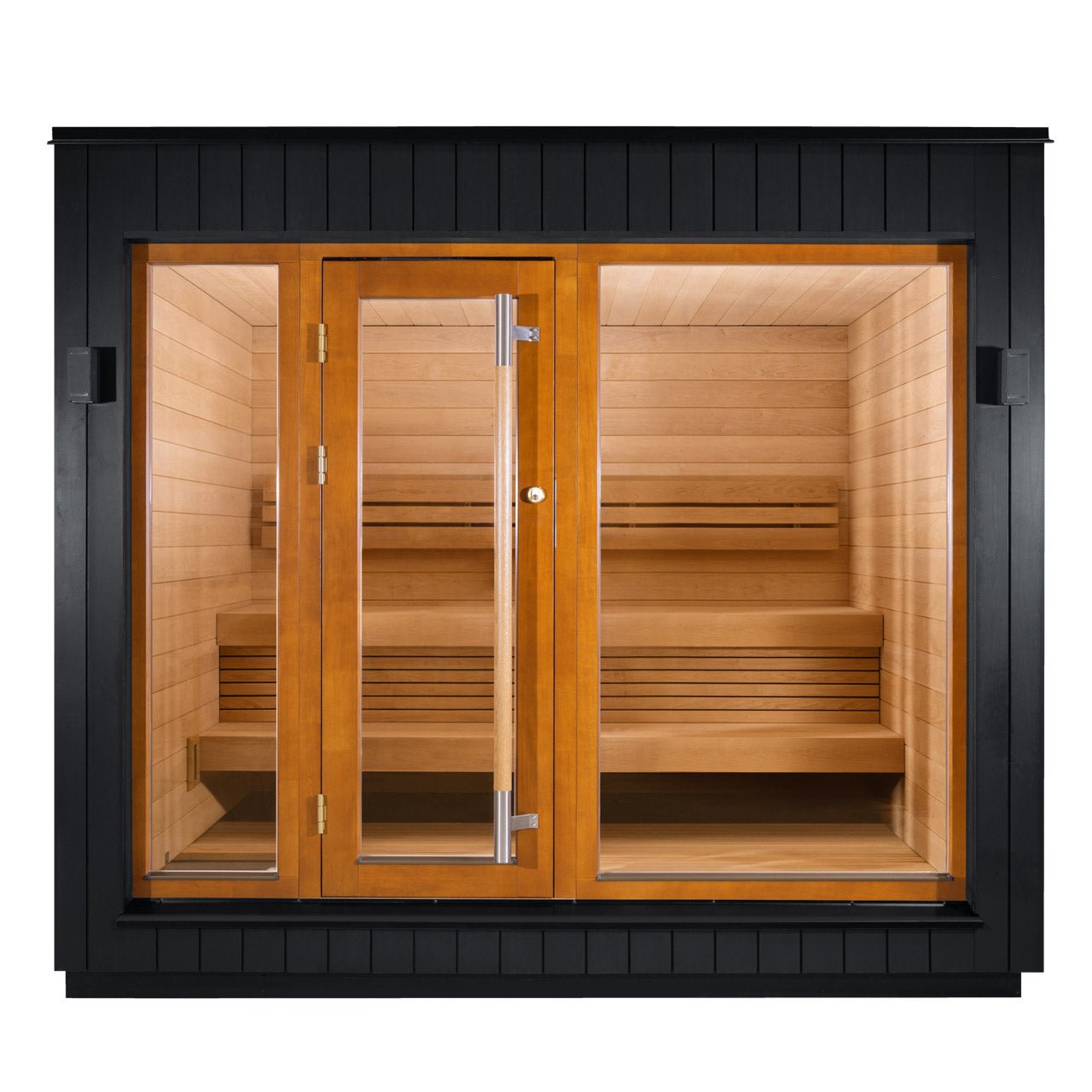 Saunum AirCube One Outdoor Sauna 5 Seater - Heracles Wellness