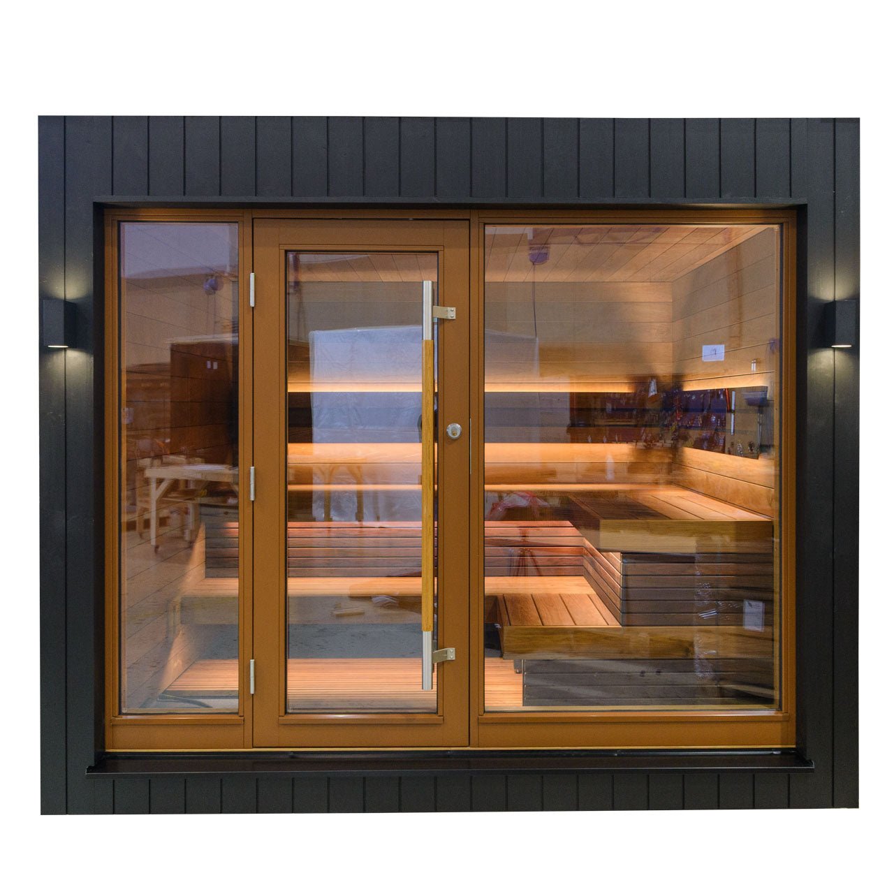 Saunum AirCube One Outdoor Sauna 5 Seater - Heracles Wellness