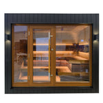 Saunum AirCube One Outdoor Sauna 5 Seater - Heracles Wellness