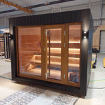 Saunum AirCube One Outdoor Sauna 5 Seater - Heracles Wellness