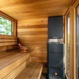 Saunum AirCube Terrace Outdoor Sauna 4 Seater - Heracles Wellness