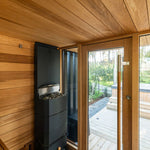 Saunum AirCube Terrace Outdoor Sauna 4 Seater - Heracles Wellness