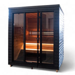 Saunum Classic Mini Outdoor Sauna 3 Seater - Heracles Wellness