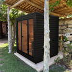 Saunum Classic Mini Outdoor Sauna 3 Seater - Heracles Wellness