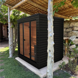 Saunum Classic Mini Outdoor Sauna 3 Seater - Heracles Wellness