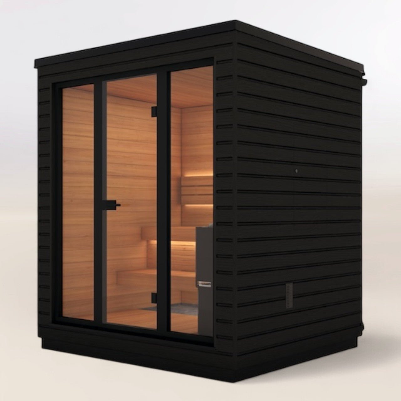 Saunum Classic Mini Outdoor Sauna 3 Seater - Heracles Wellness