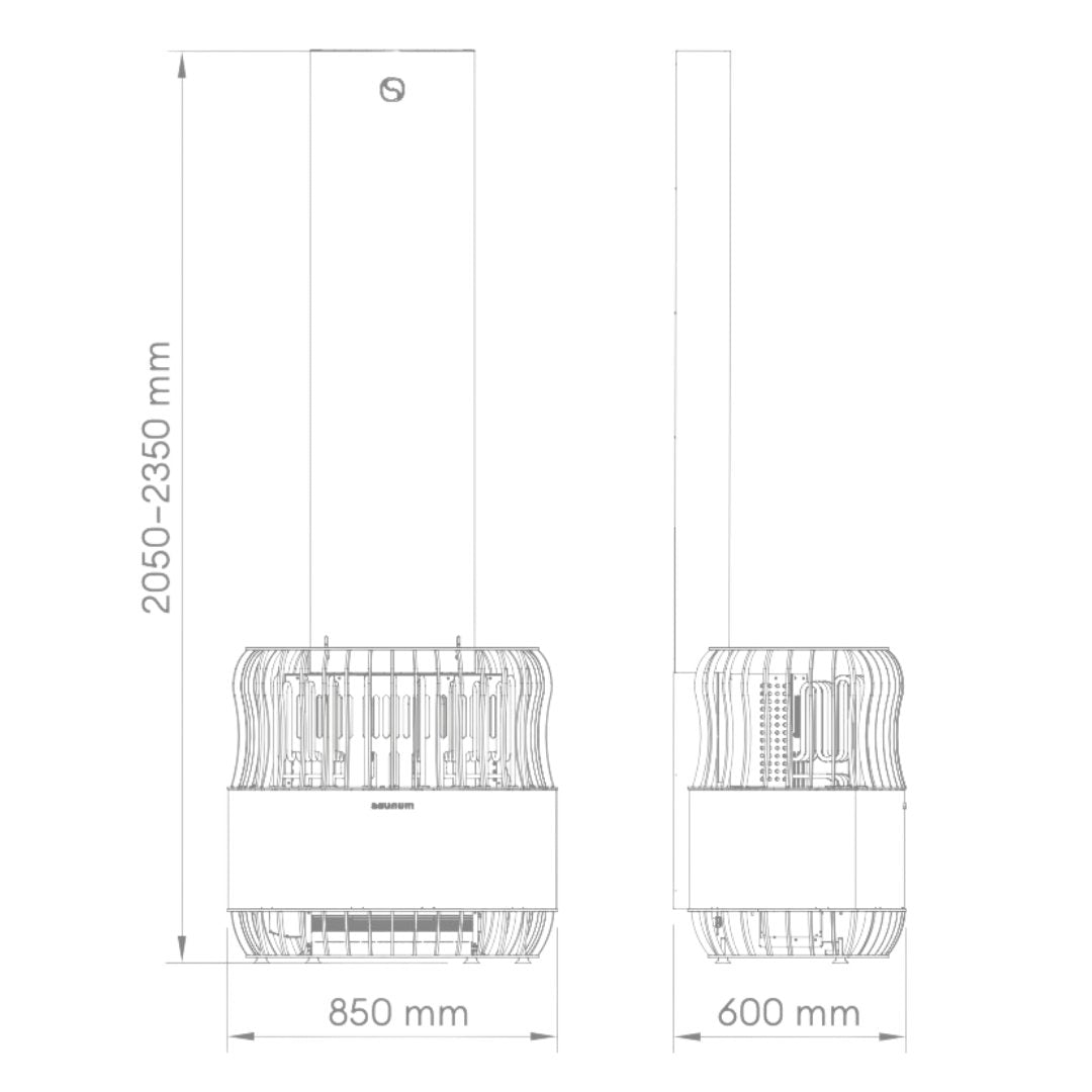 Saunum Luxury Heater - Heracles Wellness