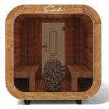 SunCube L 4 - 6 Person Outdoor Sauna with Changing Room - Heracles Wellness