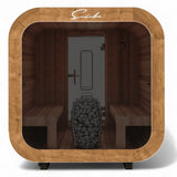SunCube L 4 - 6 Person Outdoor Sauna with Changing Room - Heracles Wellness