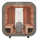 SunCube M 4 - 6 Person Outdoor Sauna - Heracles Wellness