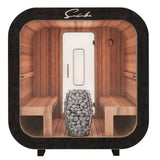 SunCube M 4 - 6 Person Outdoor Sauna - Heracles Wellness