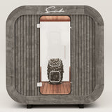 SunCube M 4 - 6 Person Outdoor Sauna - Heracles Wellness