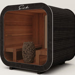 SunCube M 4 - 6 Person Outdoor Sauna - Heracles Wellness