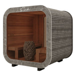 SunCube M 4 - 6 Person Outdoor Sauna - Heracles Wellness