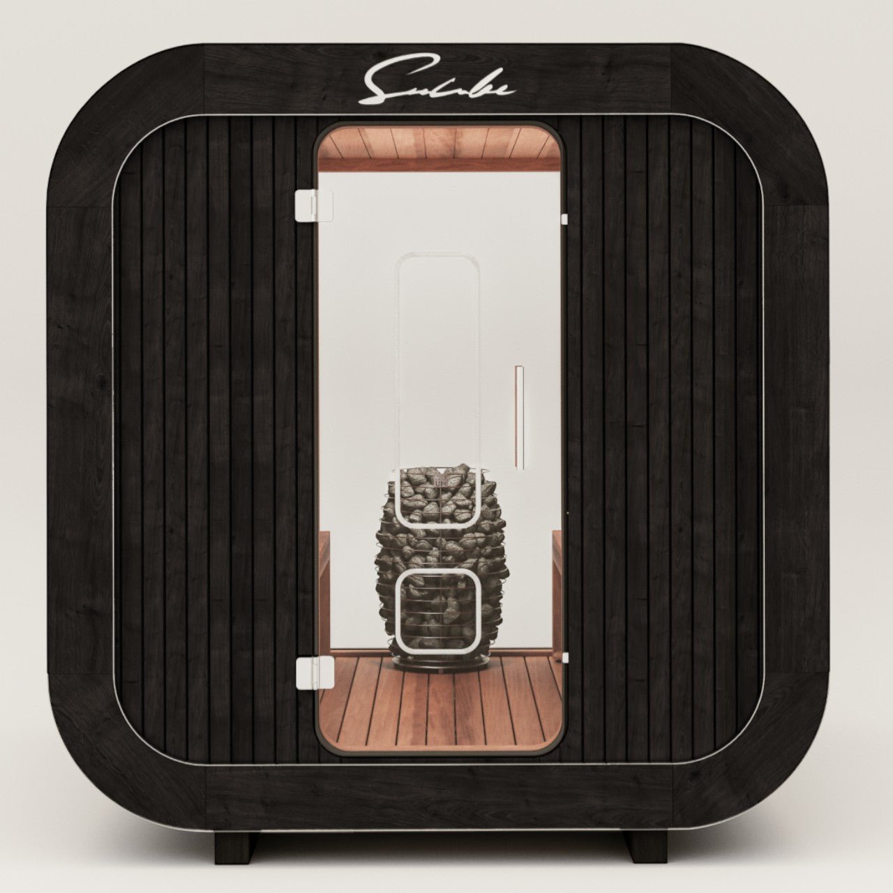 SunCube M 4 - 6 Person Outdoor Sauna - Heracles Wellness
