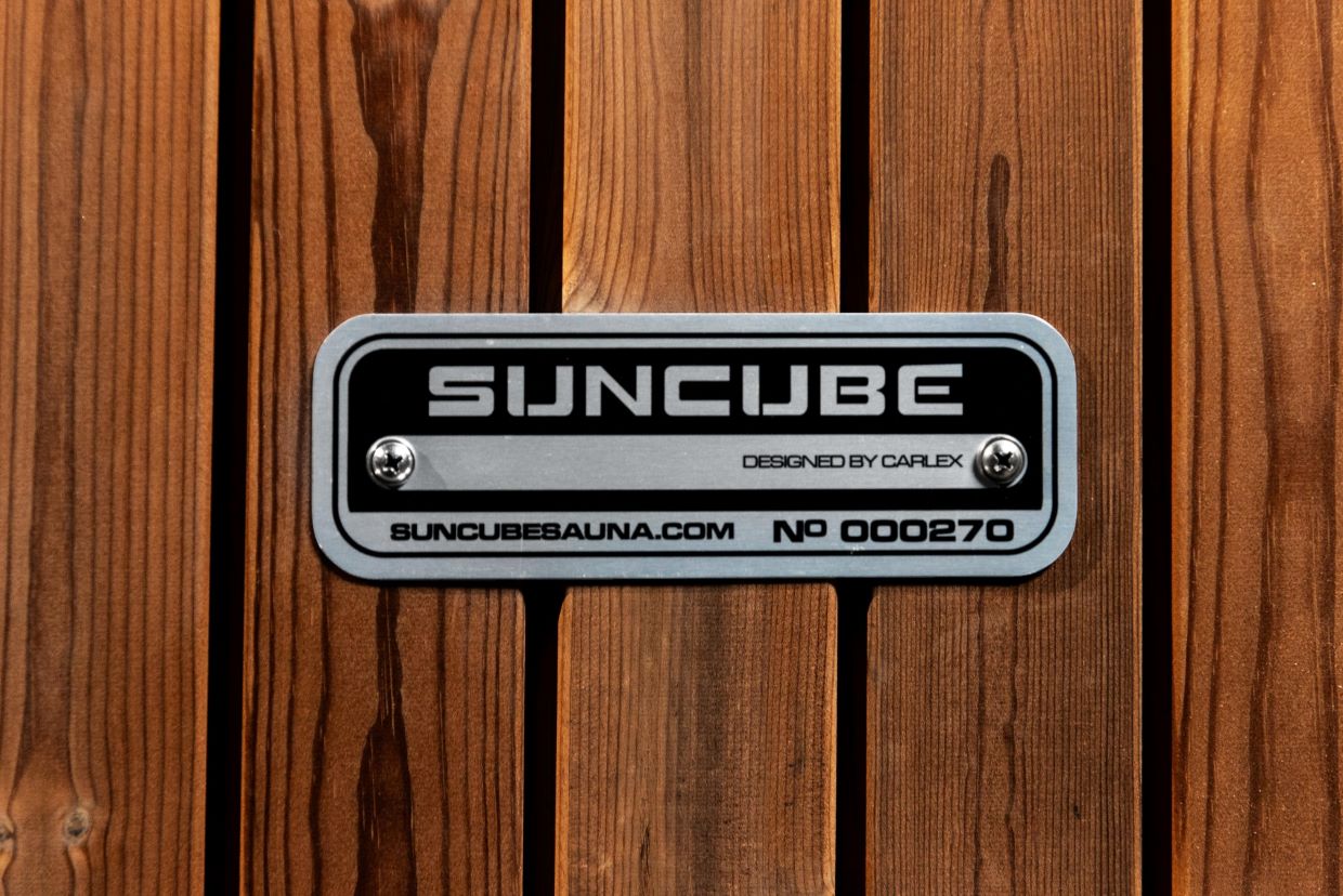 Suncube S 2 Person Outdoor Sauna - Heracles Wellness