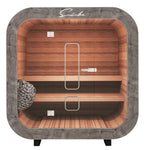Suncube S 2 Person Outdoor Sauna - Heracles Wellness