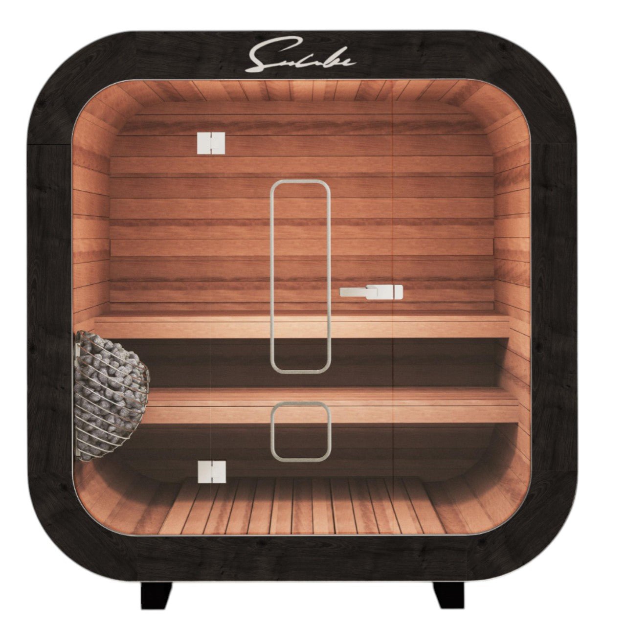 Suncube S 2 Person Outdoor Sauna - Heracles Wellness