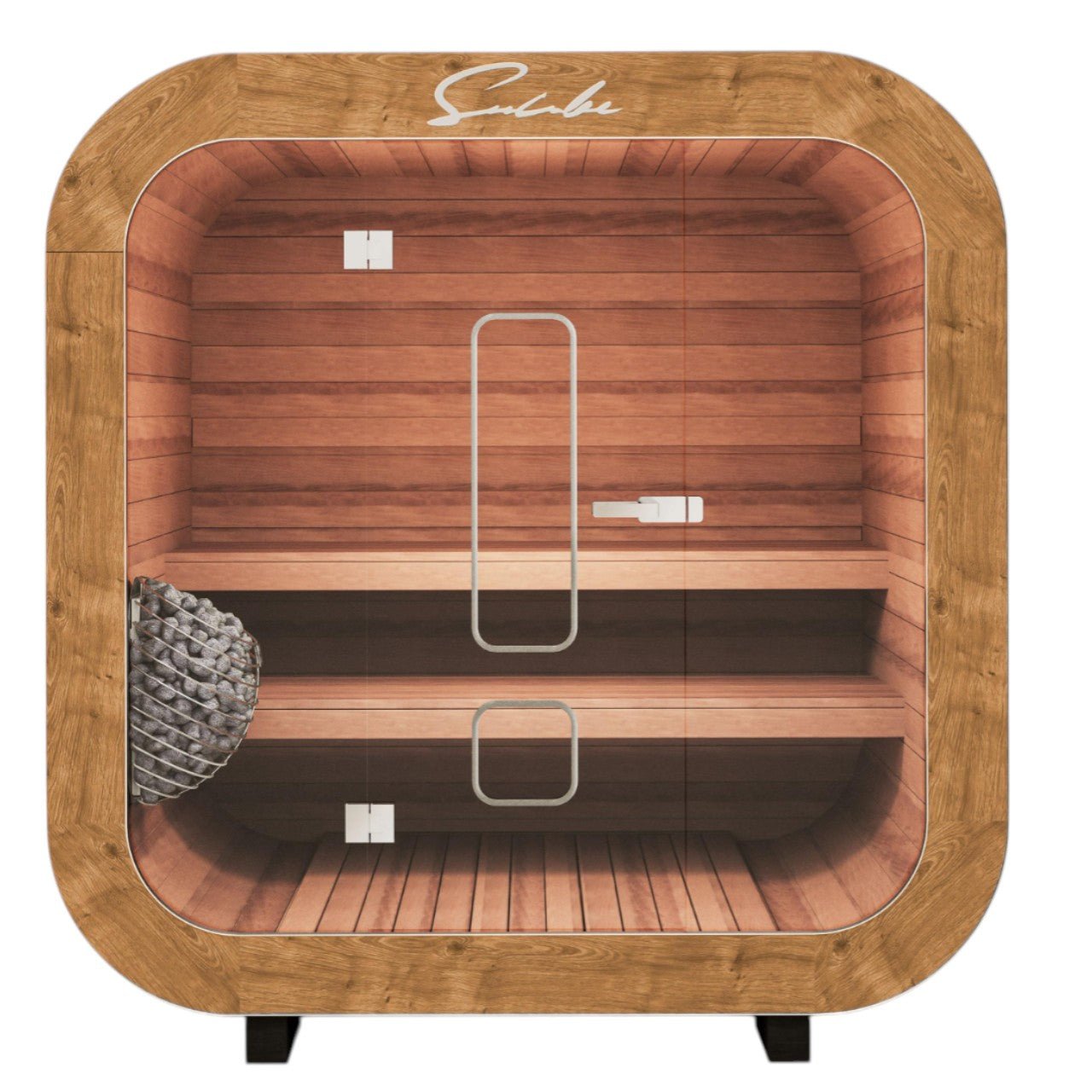 Suncube S 2 Person Outdoor Sauna - Heracles Wellness